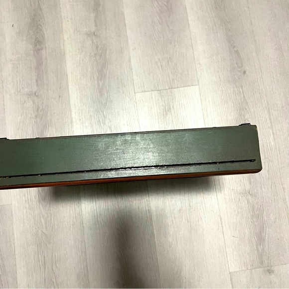 Vntg Wood Football Shadow Box Canton Bulldogs Bronko Nagurski Marion Motley - Picture 8 of 11